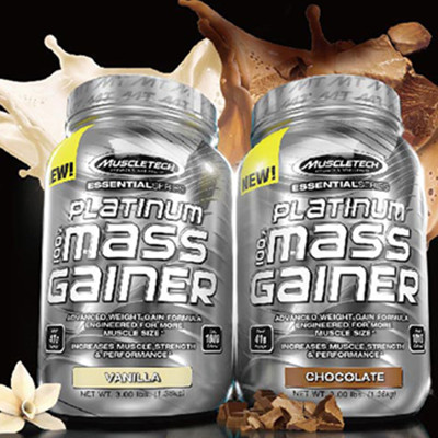 健身必备！Muscletech白金增肌粉