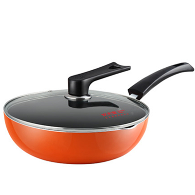 双11好价！炊大皇 煎炒两用不粘锅 28cm