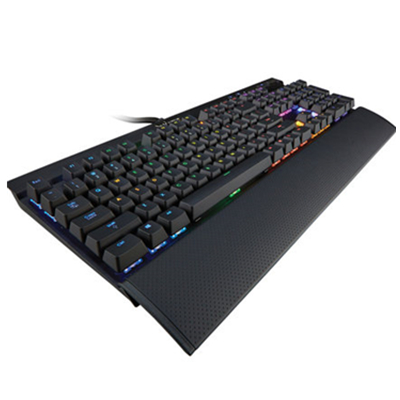 双11好价！CORSAIR海盗船 K70 LUX 惩戒者机械键盘 红光红轴