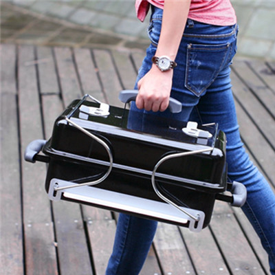 物美价廉！烧烤世家 韦伯烧烤炉 户外便携折叠炉子