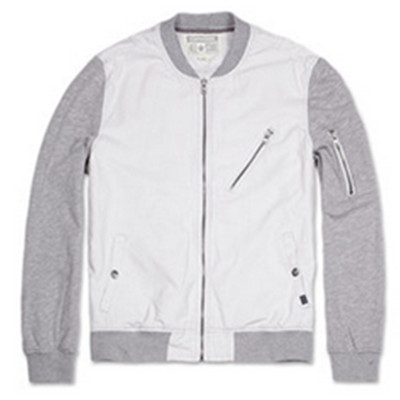 双11预售！CONVERSE匡威拼接拉链饰飞行员夹克10709C