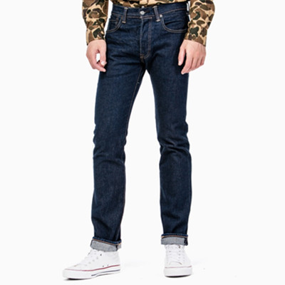 双11好价！Levi's李维斯501系列男士直筒做旧牛仔裤00501-2317