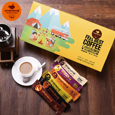 双11好价！中啡 三合一速溶咖啡48条768g