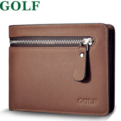 双11好价！GOLF 高尔夫 男士短款钱包