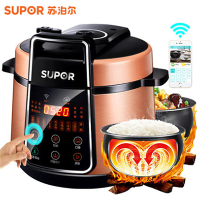 双11好价！SUPOR苏泊尔 双胆 智能电压力锅5L