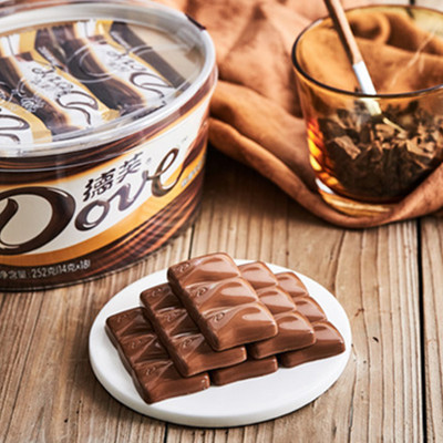 双11好价！德芙巧克力4口味碗装