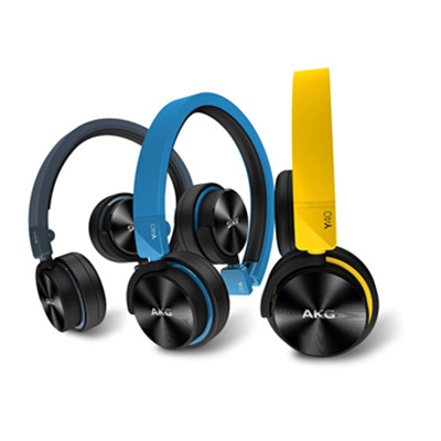 时尚精致！AKG Y40 头戴式便携耳机 带麦可通话