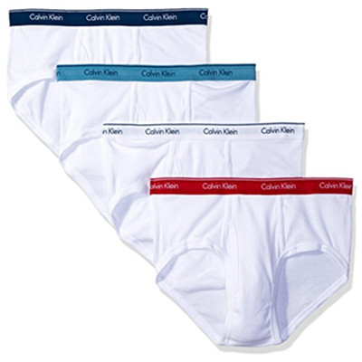 清爽舒适！Calvin Klein Classic 男士纯棉内裤四条装