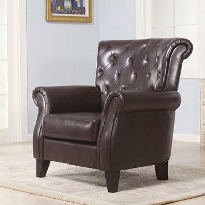 中美同款！百伽 Best selling 美式皮艺单人沙发 小版