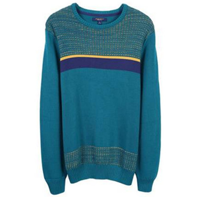 双11好价！真维斯男士圆领长袖纯棉线衫56-191505