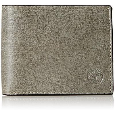 做工精细！Timberland Fine 男款对折钱包