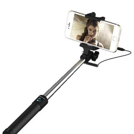 可旋转！美国 JETech 自拍杆 线控自拍器 线控型