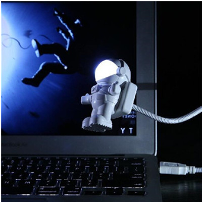 可爱神秘！ONEFIRE 宇航员小夜灯 太空人USB键盘灯
