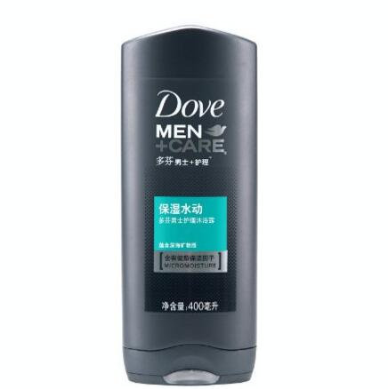 白菜价！DOVE 多芬 男士+护理 保湿水动沐浴露 400ml