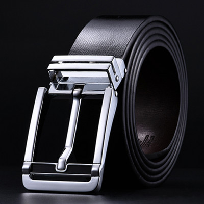 礼盒包装！花花公子男真皮皮带PDD0208-1A