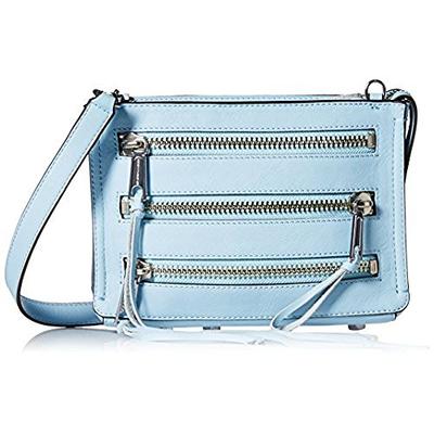 造型时尚！Rebecca Minkoff Moto 3 Zip 女士斜挎包
