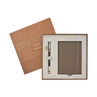 秒杀好价！PARKER 派克 威雅黑色胶杆墨水笔 笔记本礼盒