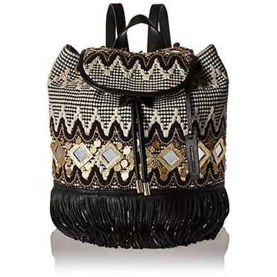 历史新低！Rebecca Minkoff 女士刺绣流苏双肩包