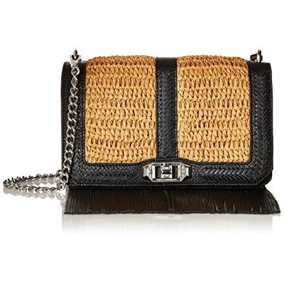 真皮时尚！Rebecca Minkoff Love 女式斜挎包