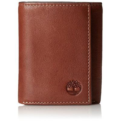 好价！Timberland添柏岚Hunter Trifold 男士真皮三折钱包