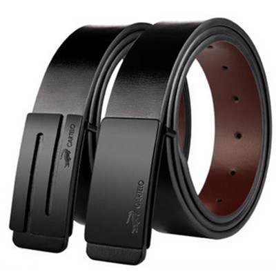 白菜价！卡帝乐鳄鱼男士真皮皮带c146c10031