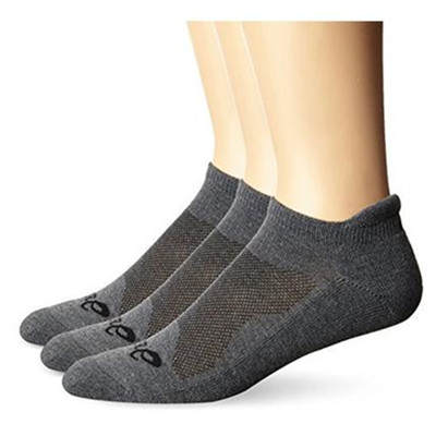 保暖缓震！ASICS亚瑟士男士运动低跟袜3双装