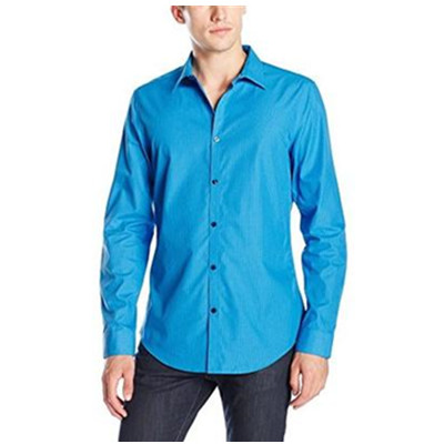 简约设计！Calvin Klein French front 男士休闲衬衫