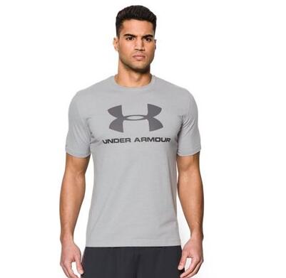 舒适快干！Under Armour 男式 运动T恤 1257615