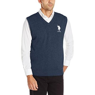 白菜价！U.S. Polo Assn. V-Neck Sweater男款V领背心