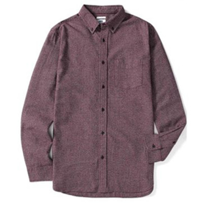 好价继续！Old Navy男装舒适纯色角扣领长袖衬衫440180