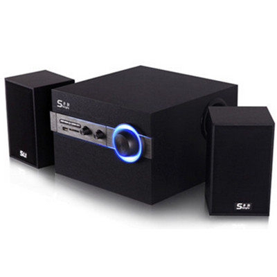 震撼低音！升和D150UB台式电脑音响