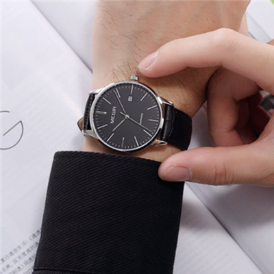 时尚精致！MEGIR 美格尔 典承系列 石英男士手表