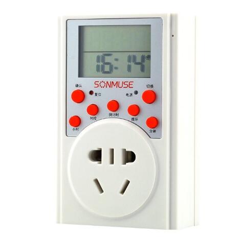 大屏数显！SONMUSE 声缪斯 SF-S1NTW 定时插座