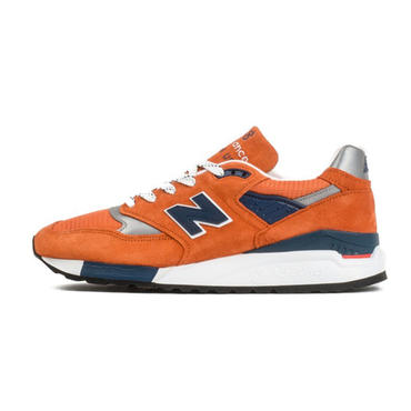 火橙配色 !New Balance 998 男子復古跑步鞋