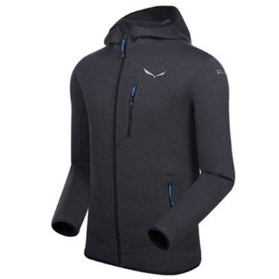 国际大牌！SALEWA沙乐华连帽抓绒衣