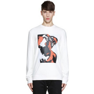 亲肤舒适！TRENDIANO棉质印花圆领套头卫衣外套3HC104427E