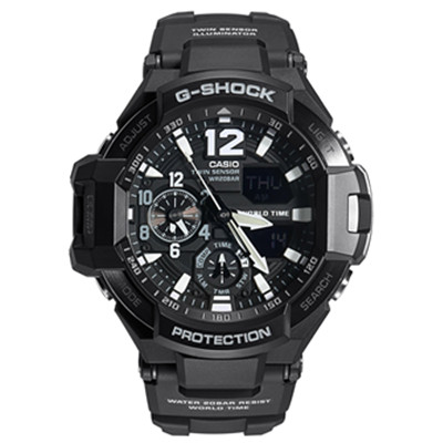 镇店之宝！CASIO卡西欧G-SHOCK系列电子男士手表GA-1100-1A