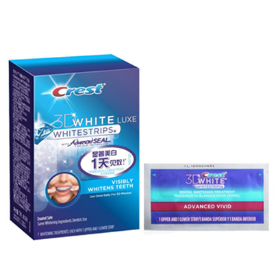 简单快捷！Crest佳洁士 闪耀炫白牙贴7件装*2