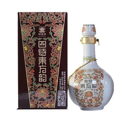 优雅舒适！四特 东方韵弘韵52度500ml