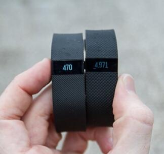 专业运动检测！Fitbit Charge HR 智能手环 紫色L码