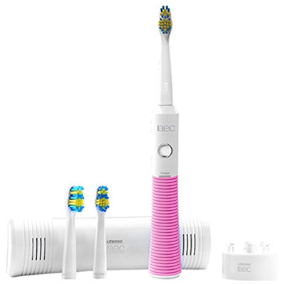安全可靠！Lebond力博得Elec系列电动牙刷粉红色