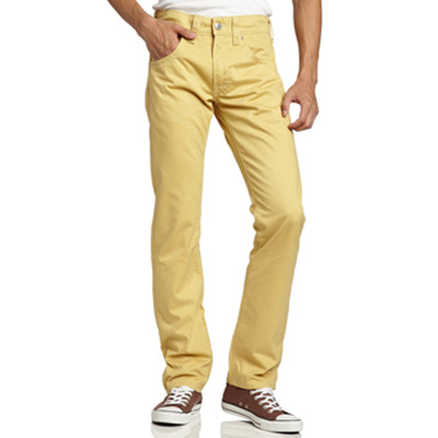 简约设计！Levi's李维斯513版型男式修身休闲长裤15882-0005