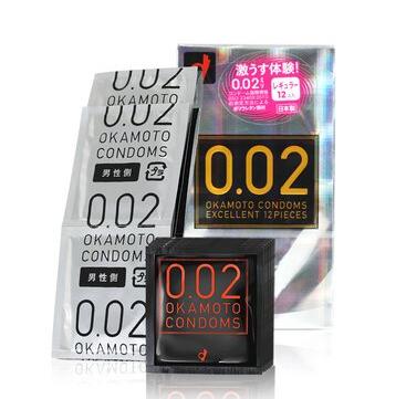 0.02mm！冈本 0.02超薄避孕套 EX12P 12只装