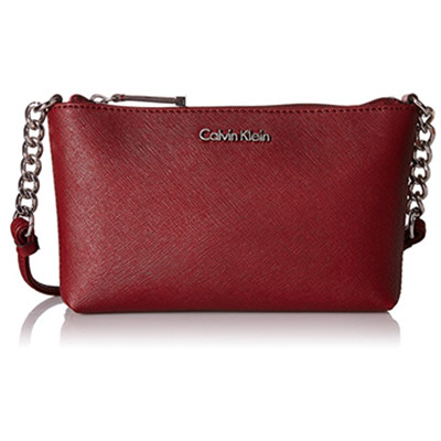 黑五倒计时！Calvin Klein 2 CR Saffiano 女士斜挎包