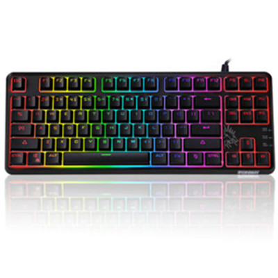 炫酷十足！富勒SM680R幻魔龙RGB幻彩游戏机械键盘