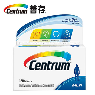 全方位营养！善存 维生素男士款 120粒