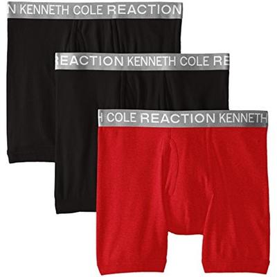 黑五倒计时！Kenneth Cole REACTION男式3件装棉制四角内裤