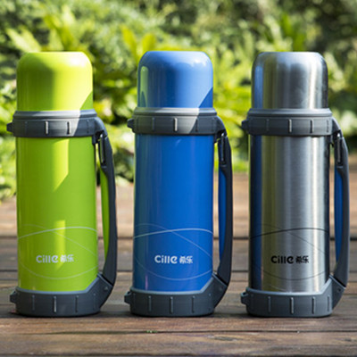 安全保暖！希乐XB-1471不锈钢保温壶1100ml