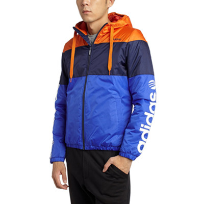 运动保暖！adidas NEO SPORT BRND PDD男式夹克