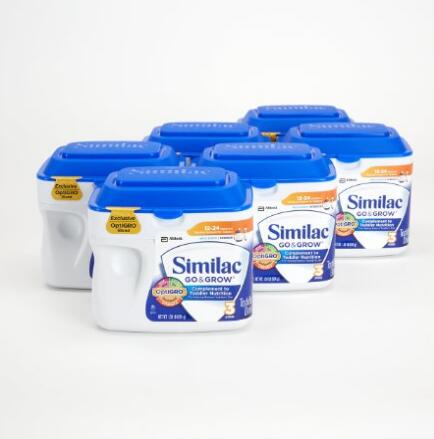 中亚海外购！雅培Similac 成长发育 3段婴幼儿奶粉 6罐装